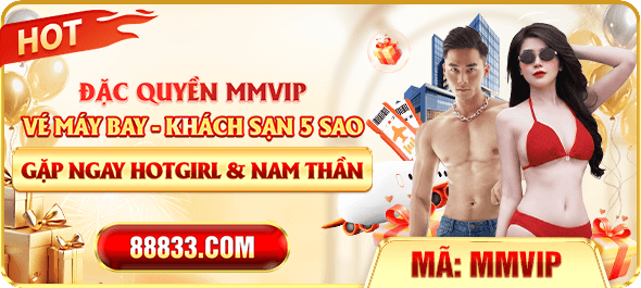 Đặc quyền MM88 VIP vé máy bayy - khách sạn 5 sao